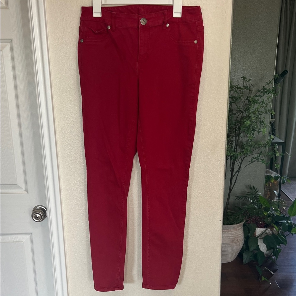 Red and Brown Jeans Set - Picture 3 of 3